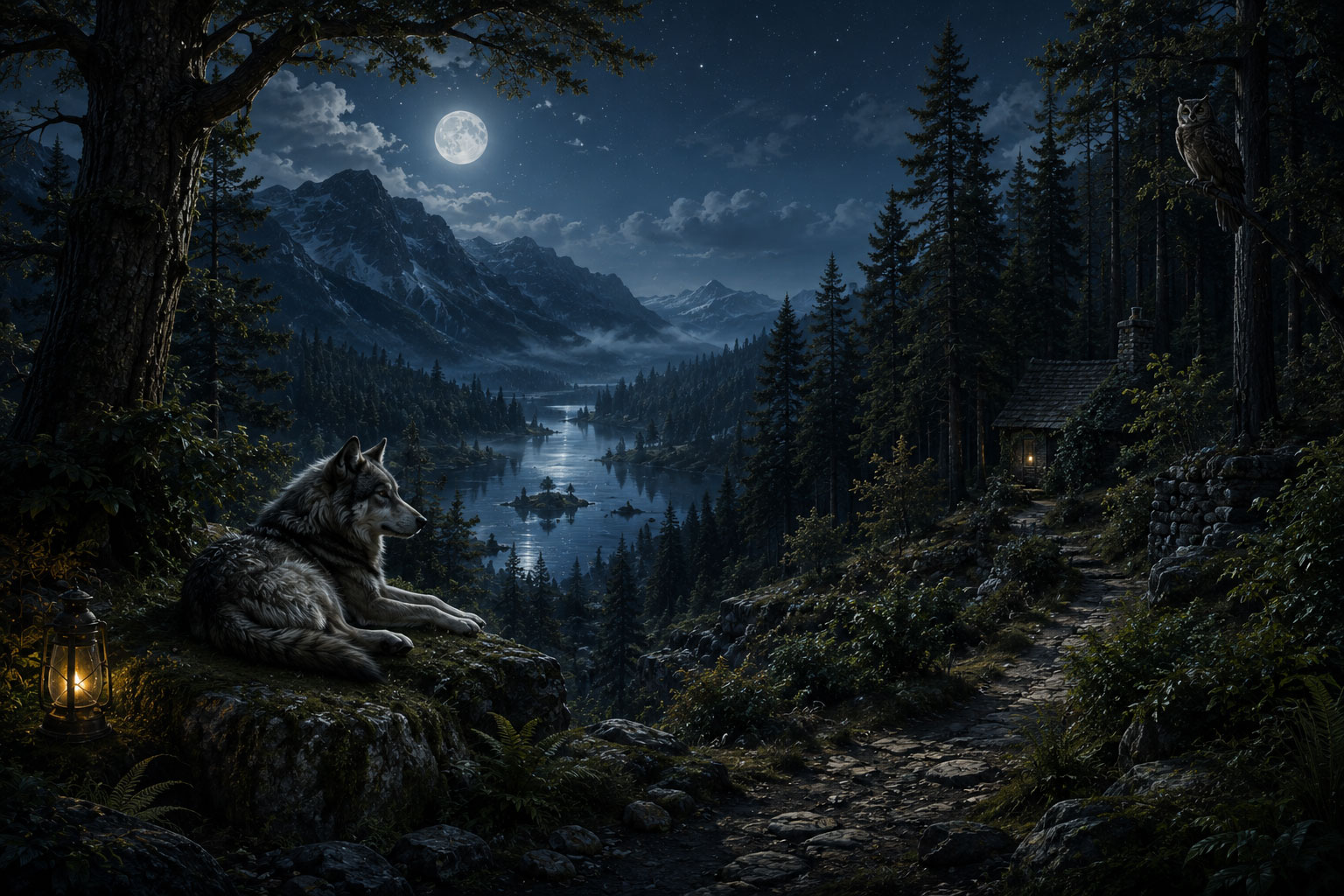 The Hermit Wolf